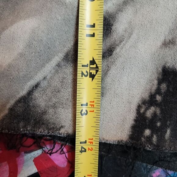 d.jeans Women's Custom Reverse Tie-Dye Denim Shorts Size 8P - Picture 5 of 7